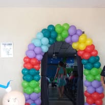 Decoração de balões Arcos Orgânicos